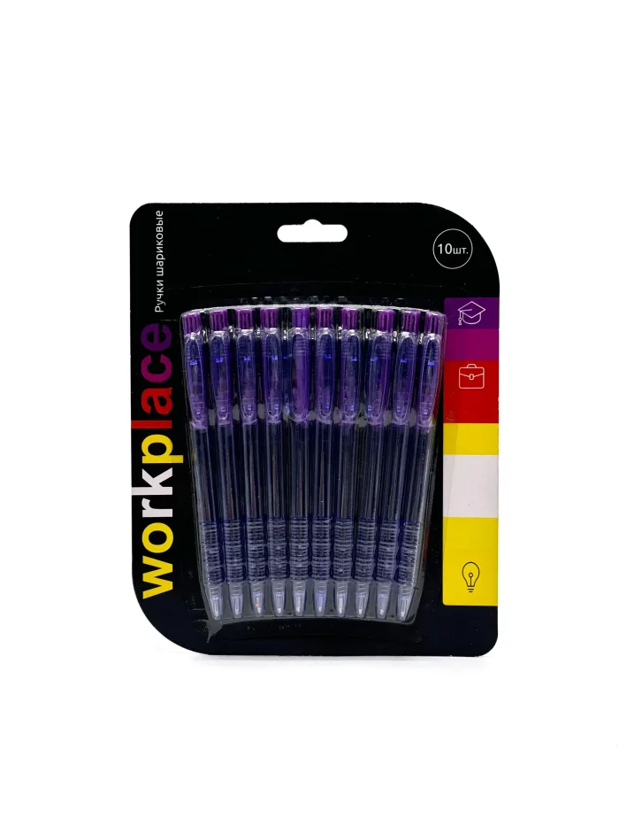 Wholesale Custom Neon 10-Pack Ballpoint Pens for Office & School - Image 2