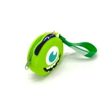 Green Monster Coin Purse with Key Ring – Fun and Functional for Kids, Teens, and Accessories