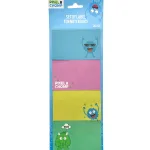Colorful Monster-Themed Notebook Labels – Fun and Vibrant Labels for Kids' School Supplies