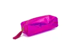 Pink Transparent Pencil Case with Tassel Fun and Functional Organizer