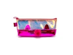 Pink Cat-Themed Iridescent Pencil Case with Pom Pom Cute and Stylish Organizer – Bild 2