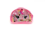 Fun Pink Glittery Cat Coin Purse Perfect for Kids & Cute Accessory Lovers – Image 2