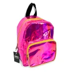 Rosa schillernder Mini-Rucksack - Stylisch & lustig für Teenager und Kinder