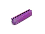 Iridescent Purple Pencil Case – Shimmering Metallic Case for School, Office, or Travel