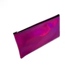 Estuche para lápices violeta brillante - Organizador elegante para la escuela, la oficina o los viajes