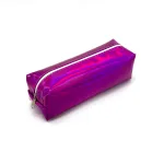 Shiny Purple Pencil Case for School & Office