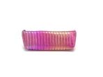 Pink Metallic Padded Pencil Case – Stylish, Durable, and Perfect for School - Image 4