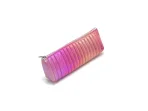 Pink Metallic Padded Pencil Case – Stylish, Durable, and Perfect for School - Image 3