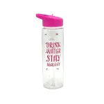 Pink Water Bottle for Active Lifestyles - Stay Hydrated, Stay Healthy