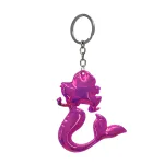 Pink Mermaid Keychain – Fun Accessory for Kids and Adults, Perfect for Bags and Keys
