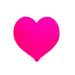 Bright Pink Heart-Shaped Magnetic Whiteboard – Fun and Practical for Home, Office, or School