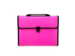 Bright Pink Document Bag – Stylish and Practical Organizer for School, Office & Home - Image 2