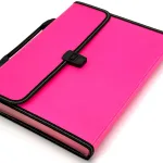 Bright Pink Document Bag – Stylish and Practical Organizer for School, Office & Home