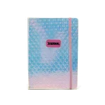 Wholesale Custom A5 PU Leather Journal Pink & Blue Gradient for Office & School
