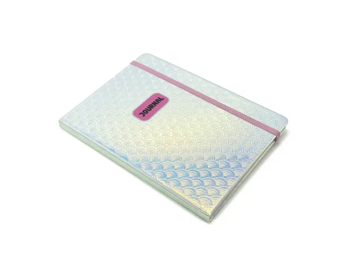 Wholesale Custom A5 PU Leather Journal Pink & Blue Gradient for Office & School - Image 2