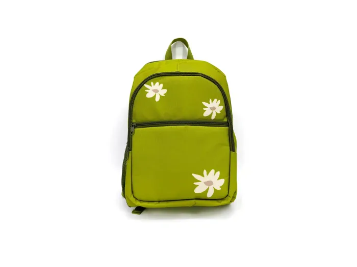 Wholesale Custom Floral Green Backpack for School & Office - Afbeelding 2