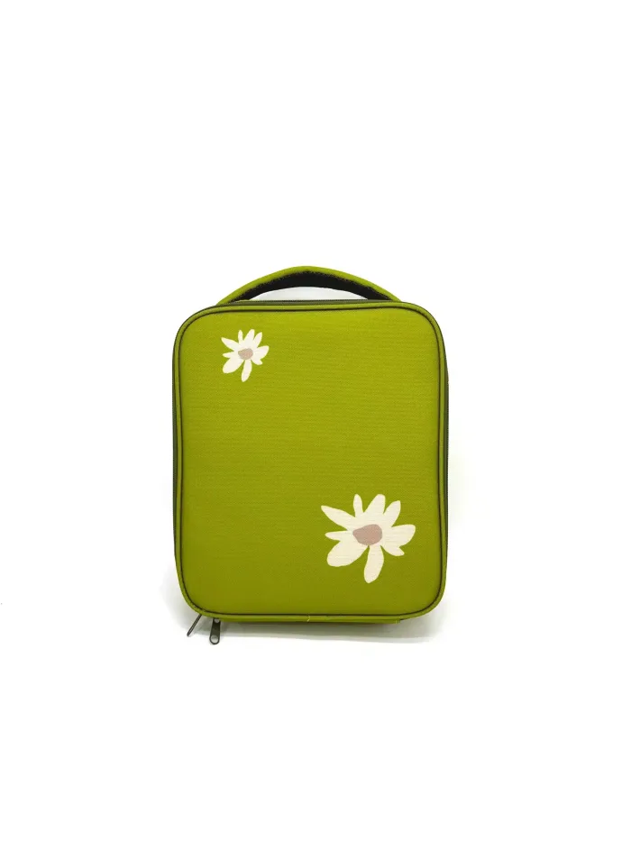 Wholesale Custom Floral Green Insulated Lunch Bag – Chic and Eco-Friendly - immagine 3