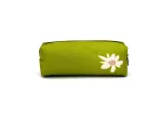 Wholesale Custom Stylish Green Pencil Case with Daisy Flower Design - Image 2