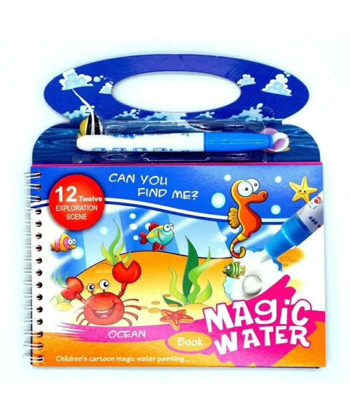 Wholesale Custom Reusable Magic Water Books for Kids with Doodle Pen Board – Bild 6