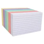 Customize Colored Index Cards Ruled Note Cards for Office & School - Image 2