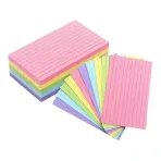 Customize Colored Index Cards Ruled Note Cards for Office & School - Image 3