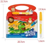 Wholesale Custom Reusable Water Coloring Painting Book for Kids with Doodle Pen - Imagen 6