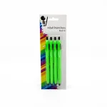Green Ballpoint Pens – 4-Pack with Black Ink for Office & School