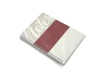 Elegant A5-spiraalnotitieboek met roségoudkleurige glitter - Perfect voor school en kantoorArts & Crafts Collectie