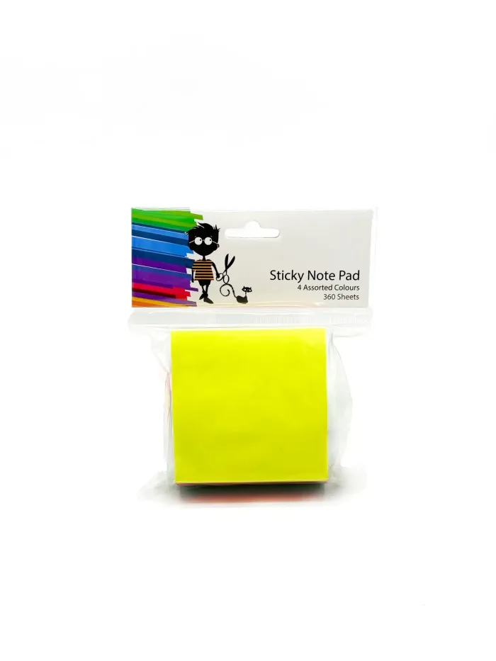 Lined Sticky Note Pads – Bright Colored Notes for Organization and Quick Reminders - Image 4