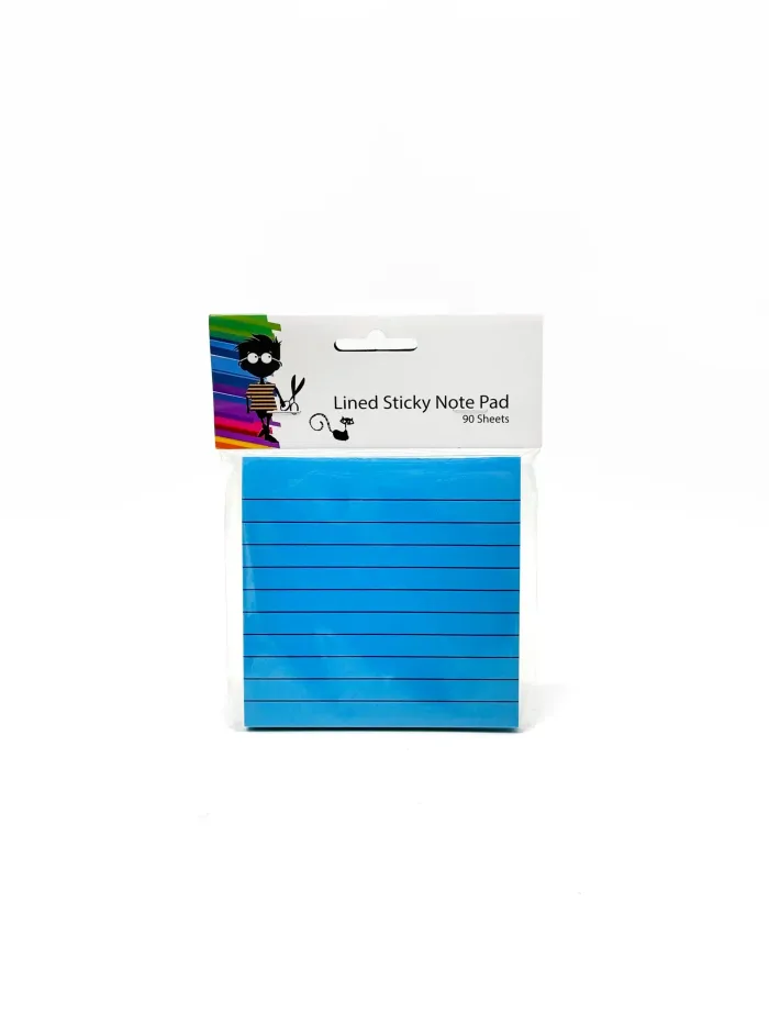 Lined Sticky Note Pads – Bright Colored Notes for Organization and Quick Reminders - Image 3