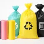 Different Colored Plastic Garbage Sorting Trash bag S/M/L Size Custom Garbage Bags for Office