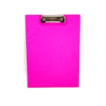 Portapapeles A4 de color rosa vibrante ideal para la oficina, la escuela y el hogar