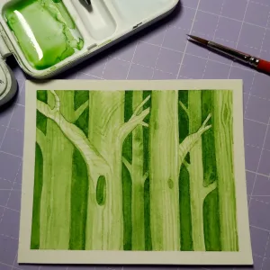 Desenho monocromático