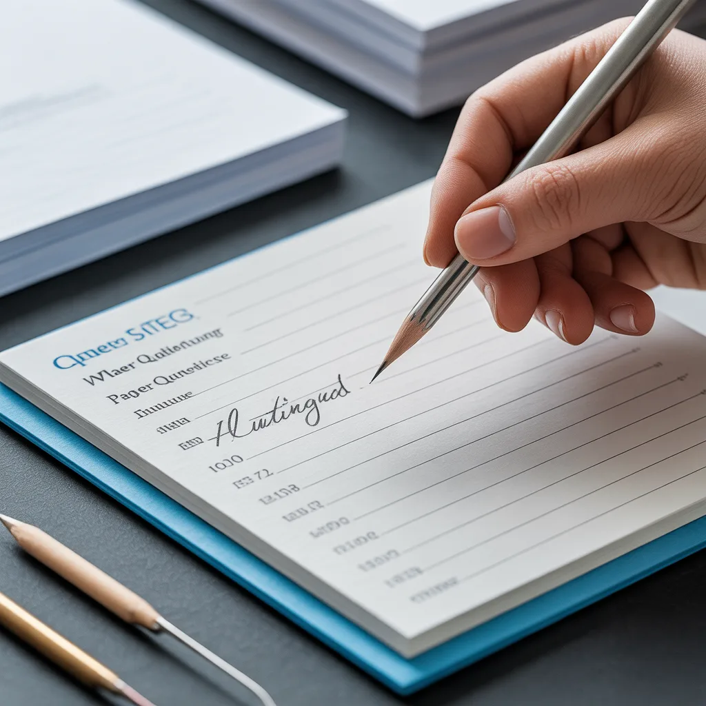 wholesale stationery paper quality testing for smooth writing and durability