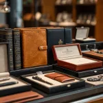 wholesale stationery premium luxury products including leather journals and fountain pens
