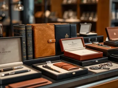 wholesale stationery premium luxury products including leather journals and fountain pens