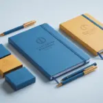 Custom OEM stationery with branded notebooks, pens, and packaging manufactured by ShinyYou
